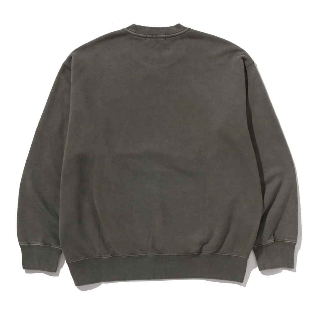 베이프 맨투맨 GARMENT DYE COLLEGE RELAXED FIT CREWNECK SWEATSHIRT 1L80-113-308 - 상세 이미지 3