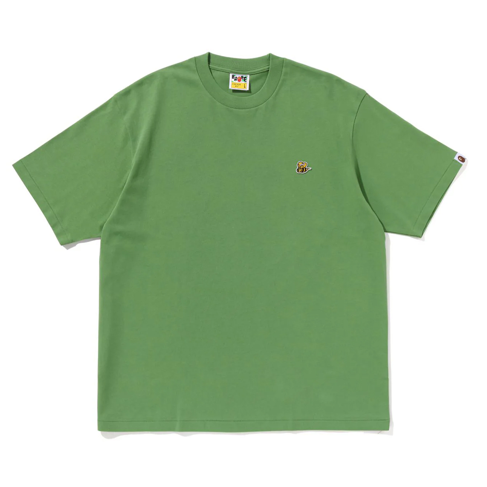 베이프 반팔티 BEE ONE POINT RELAXED FIT TEE 1L80-110-302 - 상품 이미지