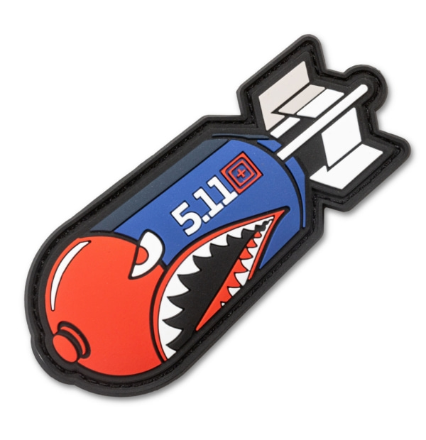 5.11 택티컬 붐스 어웨이 패치 (블루) - Bombs Away Patch (Blue) - 상세 이미지 2