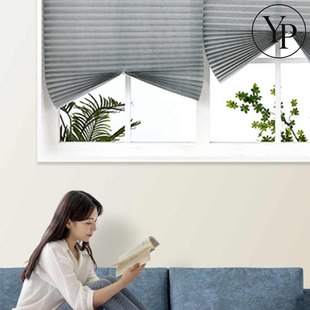 무타공 작은창 암막 커튼 종이 부직포 자취방 원룸 소형 간편 블라인드