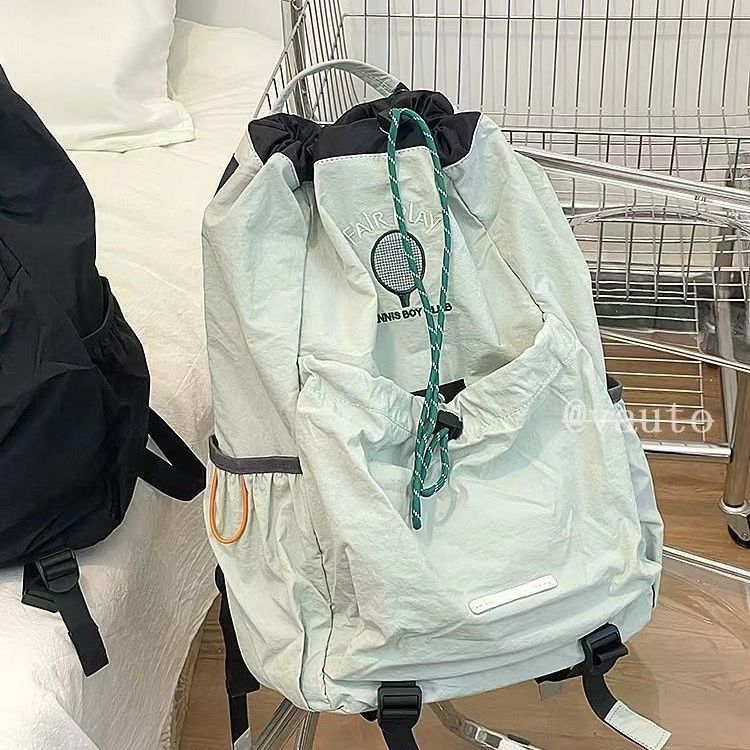 배드민턴 테니스 라켓 가방 백팩 스포츠 조리끈 신발 파우치 라켓백 - 상세 이미지 4