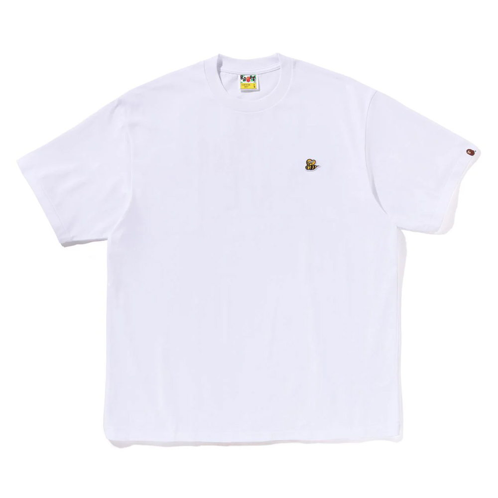 베이프 반팔티 BEE ONE POINT RELAXED FIT TEE 1L80-110-302 - 상세 이미지 4