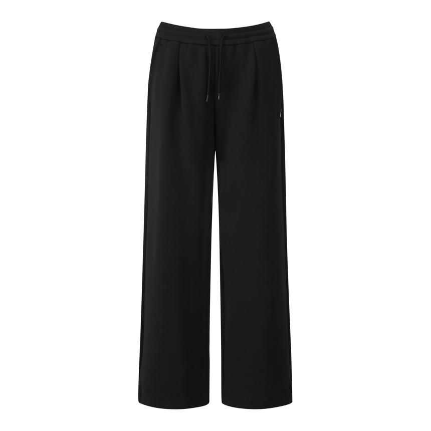 여자 가을 트레이닝팬츠 밴딩 와이드 일자바지 - 상세 이미지 2