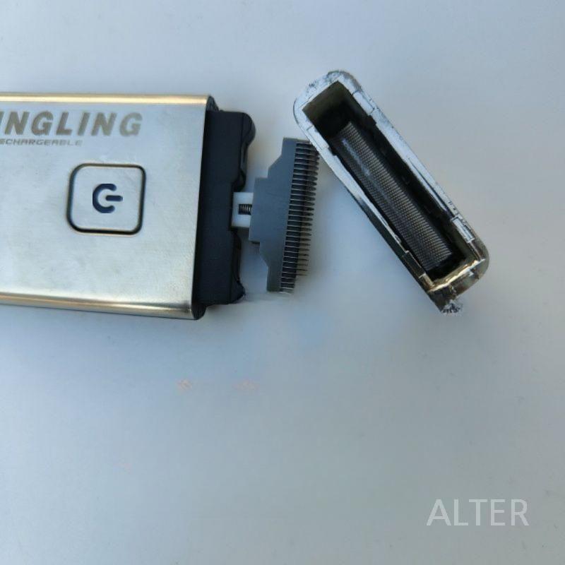 미니 면도기 USB 충전 콧수염 수염 전기 왕복 헤드 남자 - 상세 이미지 3