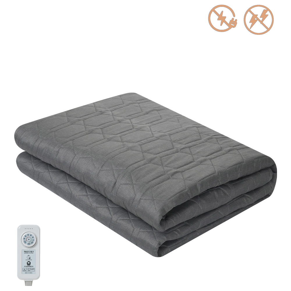 곰표한일 전기요 무자계 탄소매트 안전 온열매트 사계절용 전자파 차단 미니싱글