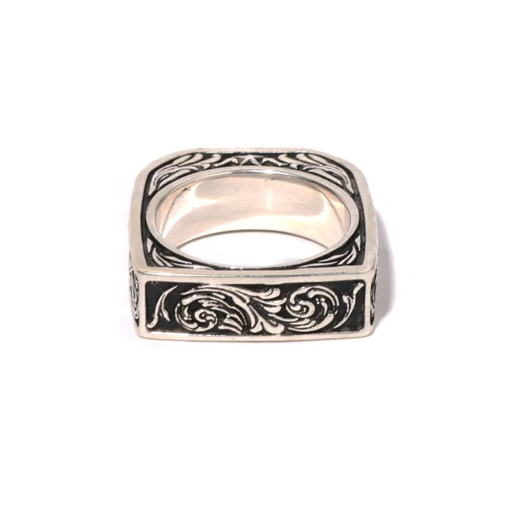 베이프 반지 MAD FACE SQUARE RING 1L70-182-304 - 상세 이미지 3