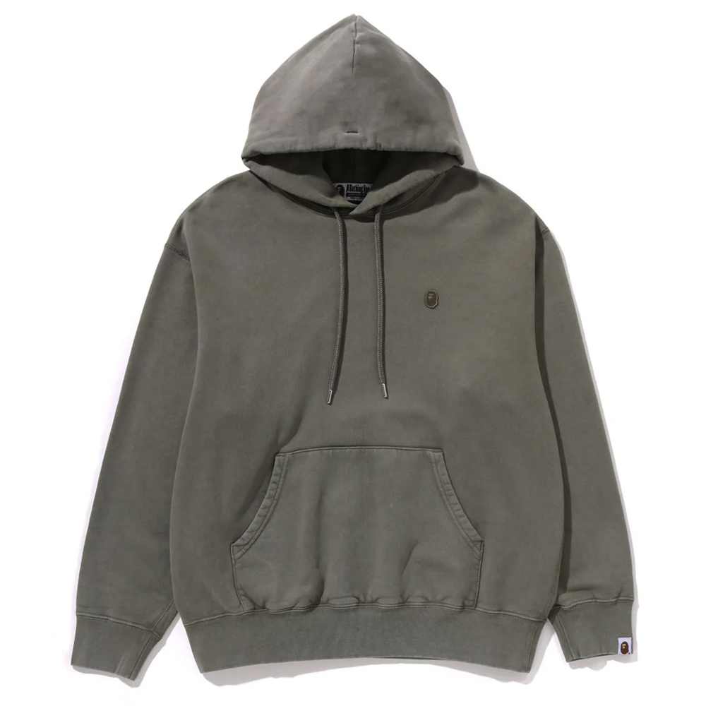 베이프 후드티 GARMENT DYE ONE POINT RELAXED FIT PULLOVER HOODIE 1L80-114-303 - 상세 이미지 2