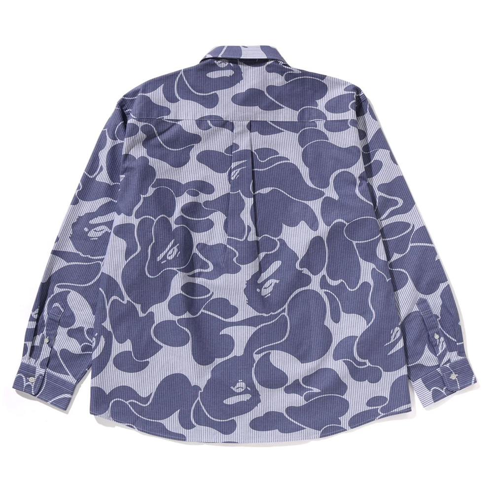 베이프 셔츠 STRIPE CAMO RELAXED FIT SHIRT 1L70-131-002 - 상세 이미지 4