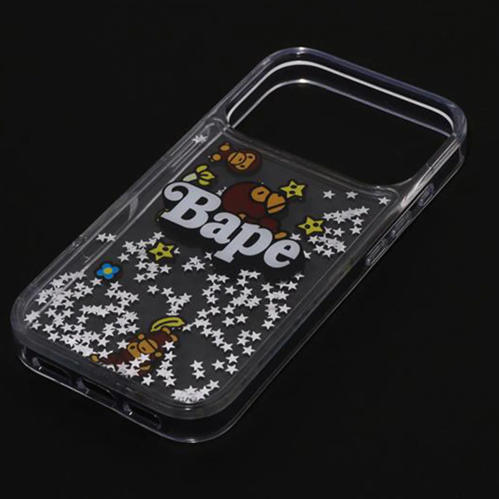 베이프 아이폰 케이스 BABY MILO GLITTER IPHONE 17 PRO CASE 2L70-182-002 (9월 하순 발송 예정) - 상세 이미지 2
