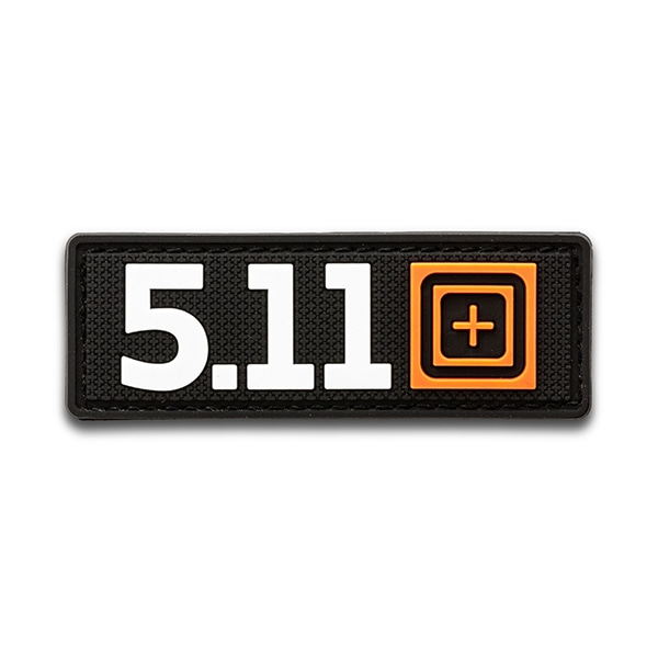 5.11 택티컬 로고 패치 (블랙) - 5.11 Tactical Logo Patch (Black) - 상세 이미지 2