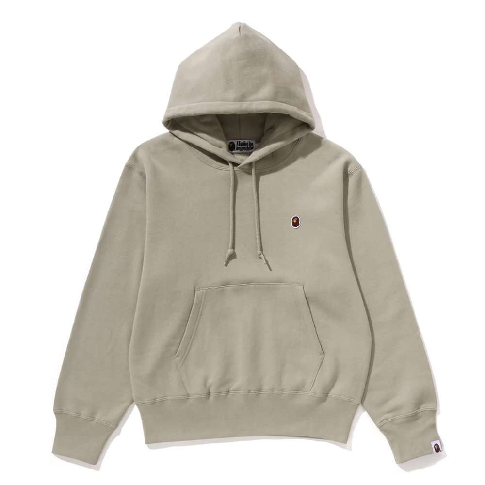 베이프 우먼즈 후드티 PIGMENT DYED ONE POINT PULLOVER HOODIE 1L80-214-003 - 상세 이미지 2