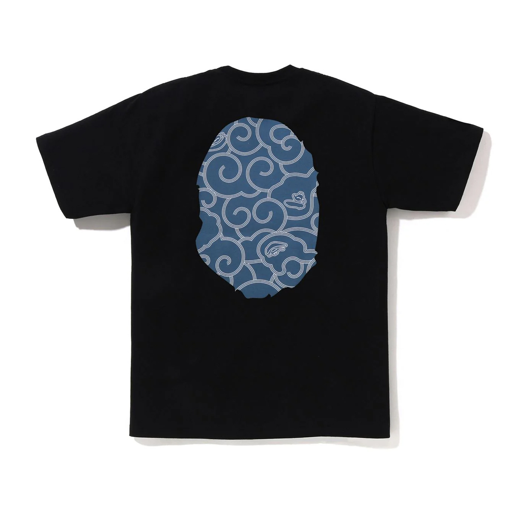 베이프 반팔티 JAPANESE CLOUD CAMO BIG APE HEAD TEE 1L80-110-045 - 상세 이미지 3