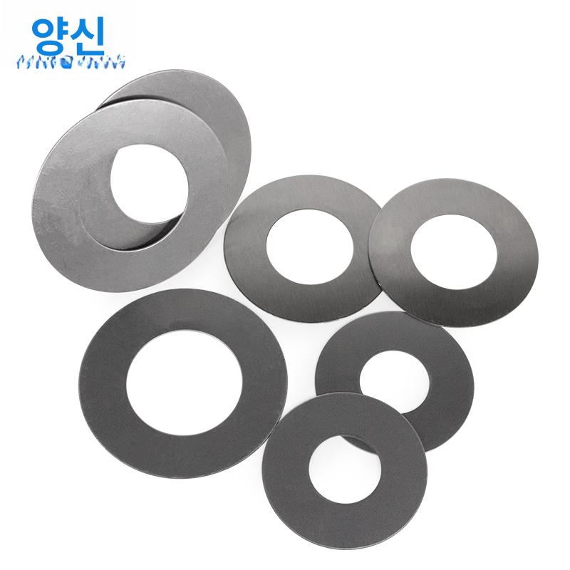샤프트 와셔 굴착기 버킷 와이어 교체날 전선탈피기 M45x80x2 2개 - 상세 이미지 5