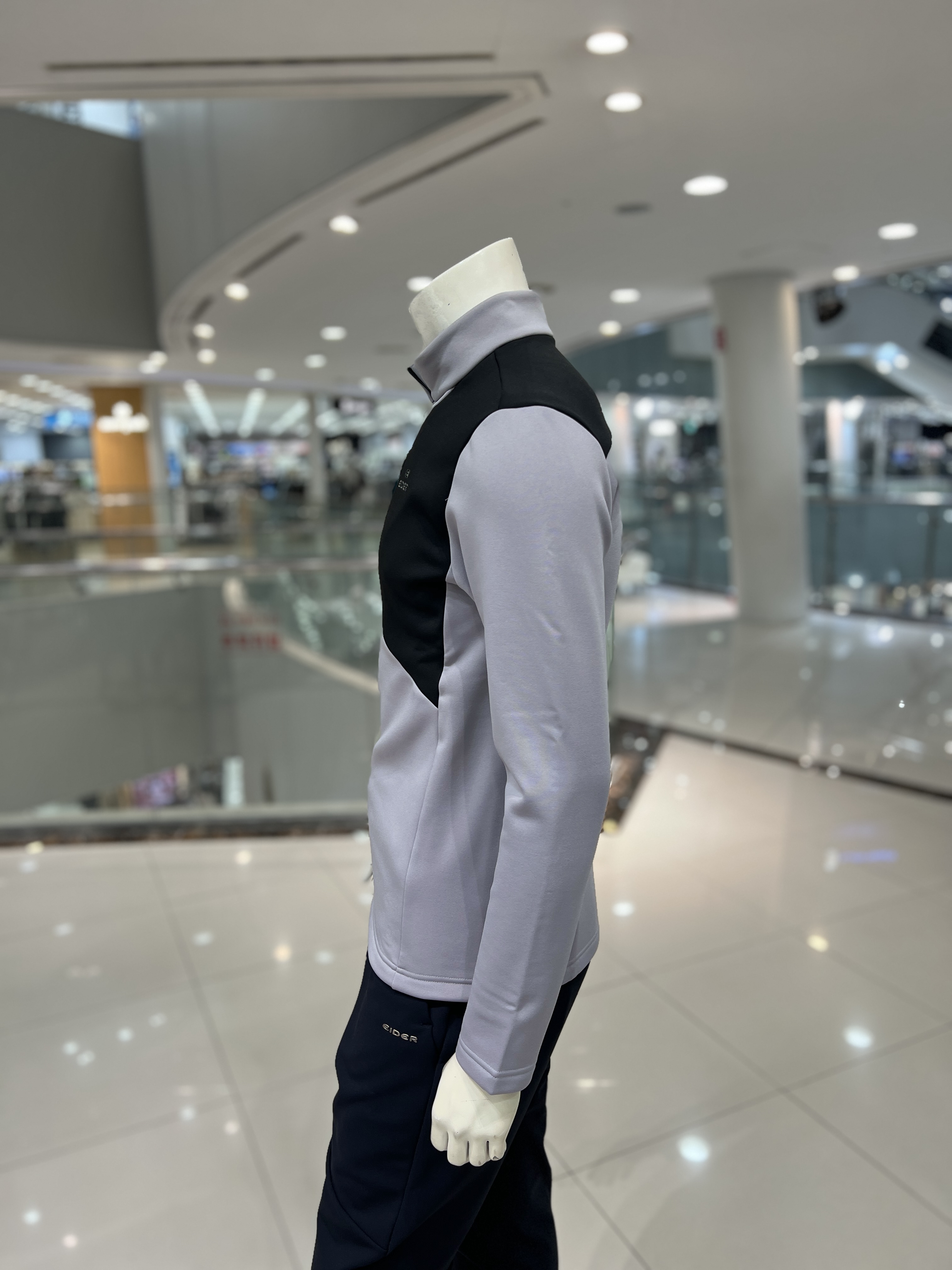 아이더 남성 등산 기모 짚업 티셔츠 라스 MW23202 - 상세 이미지 4