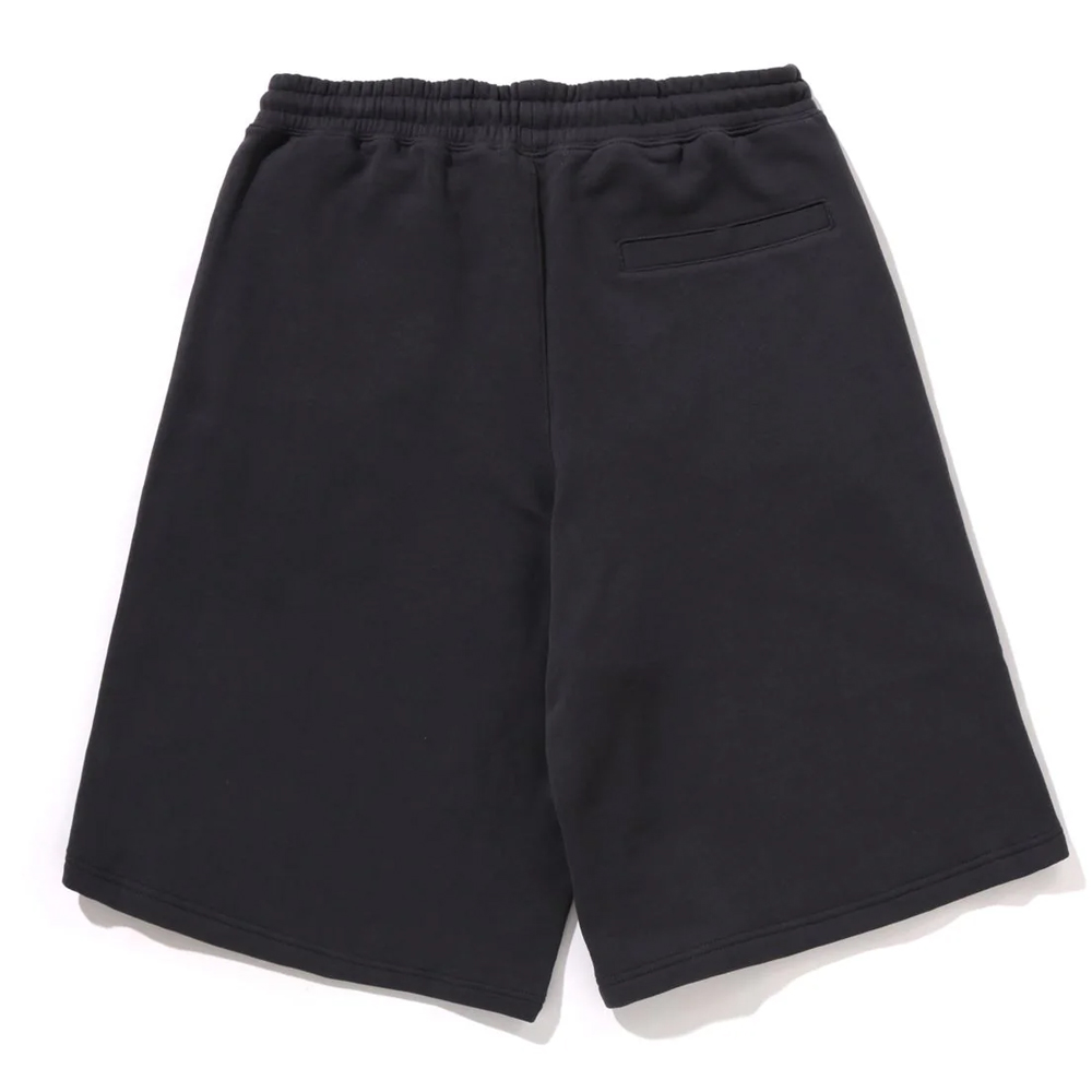 베이프 반바지 BATHING APE LOGO KNEE LENGTH RELAXED FIT SWEAT SHORTS 1L80-153-303 - 상세 이미지 3