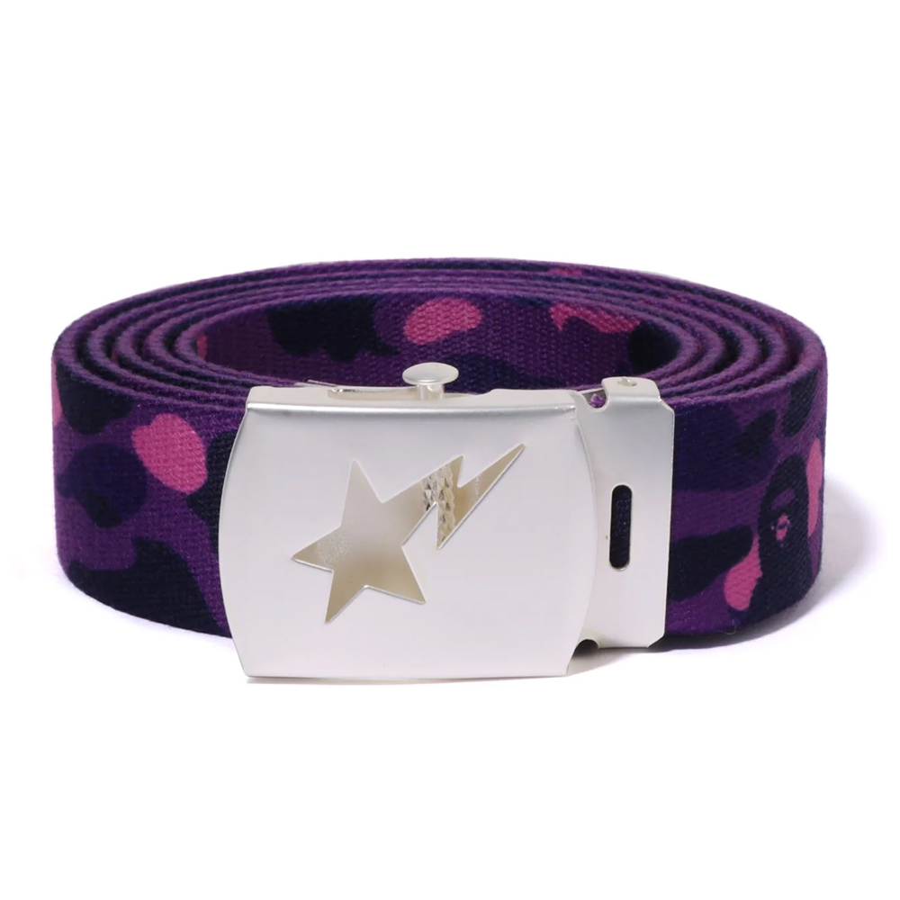 베이프 벨트 COLOR CAMO STA GI BELT 1L70-188-002 - 상세 이미지 4