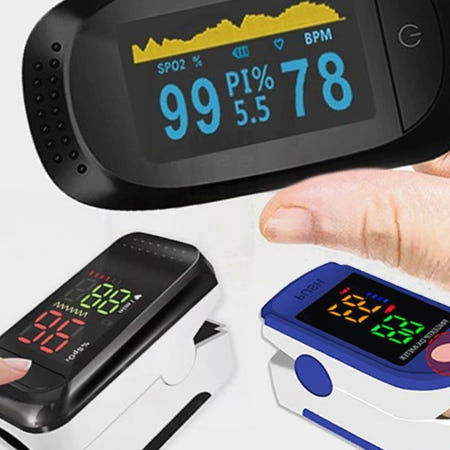 산소포화도측정기 OLED 디스플레이 건전지포함 스포츠 레포츠용 휴대기기