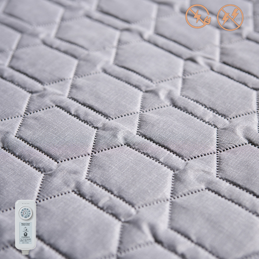 곰표한일 전기요 무자계 탄소매트 안전 온열매트 사계절용 전자파 차단 미니싱글