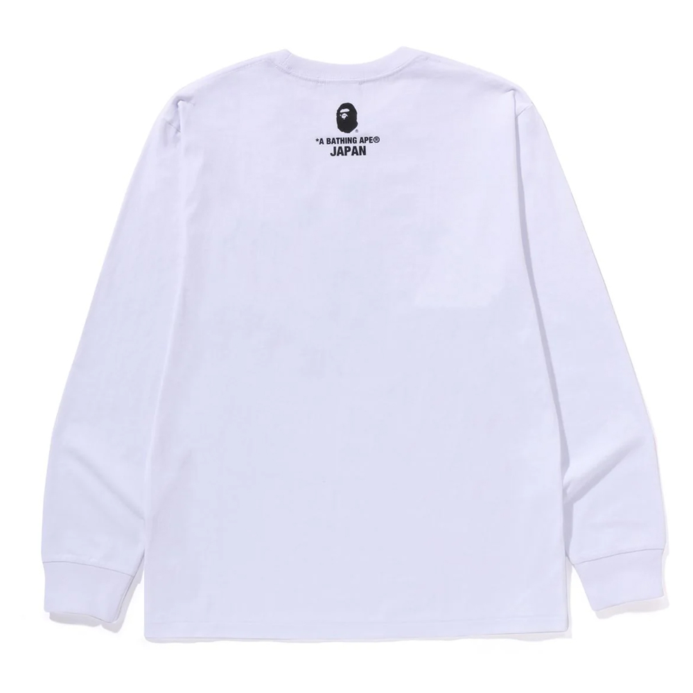 베이프 긴팔티 JAPAN COLLEGE CITY L/S TEE 1L72-111-001 - 상세 이미지 3