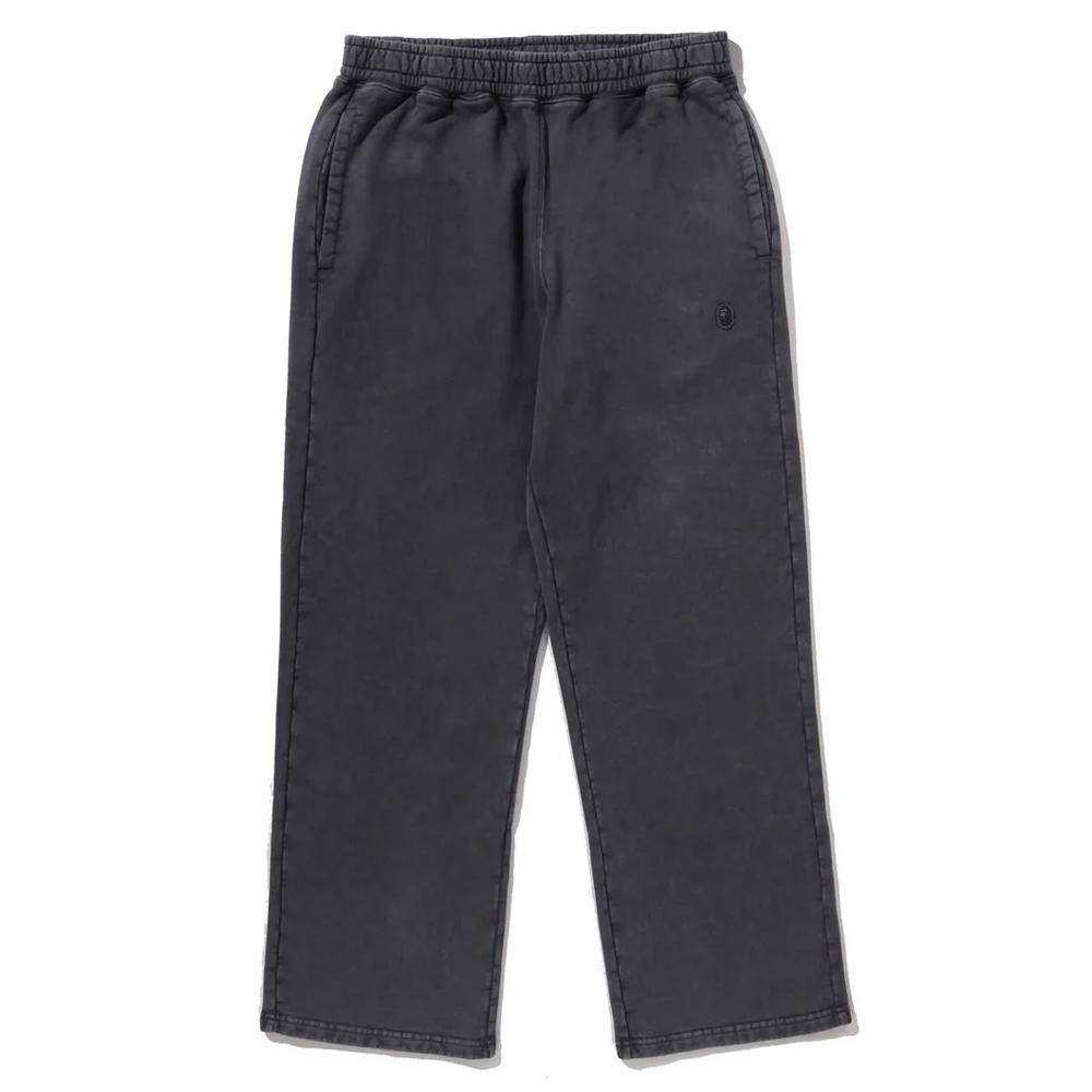 베이프 바지 ONE POINT RELAXED FIT WIDE LEG SWEATPANTS 1L70-152-309 - 상품 이미지
