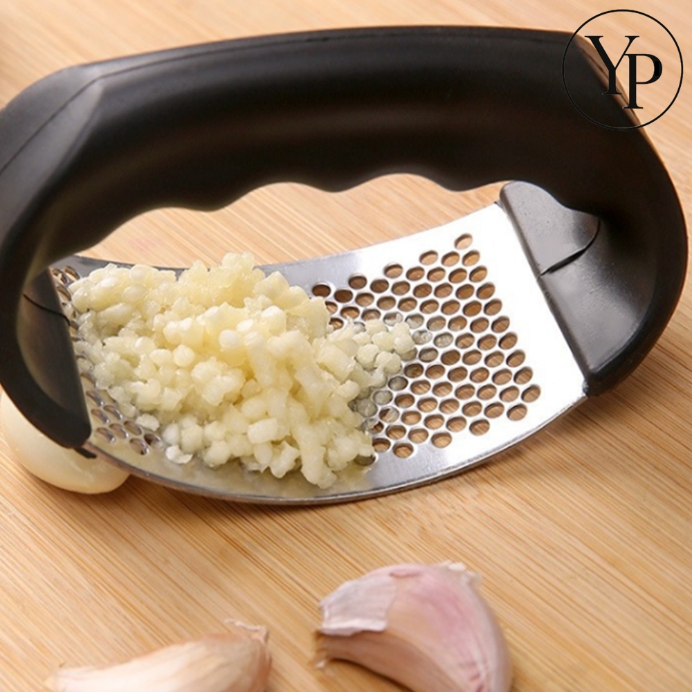 핸들 마늘 다지기 스테인레스 레몬 라임 으깨기 빻기 도구