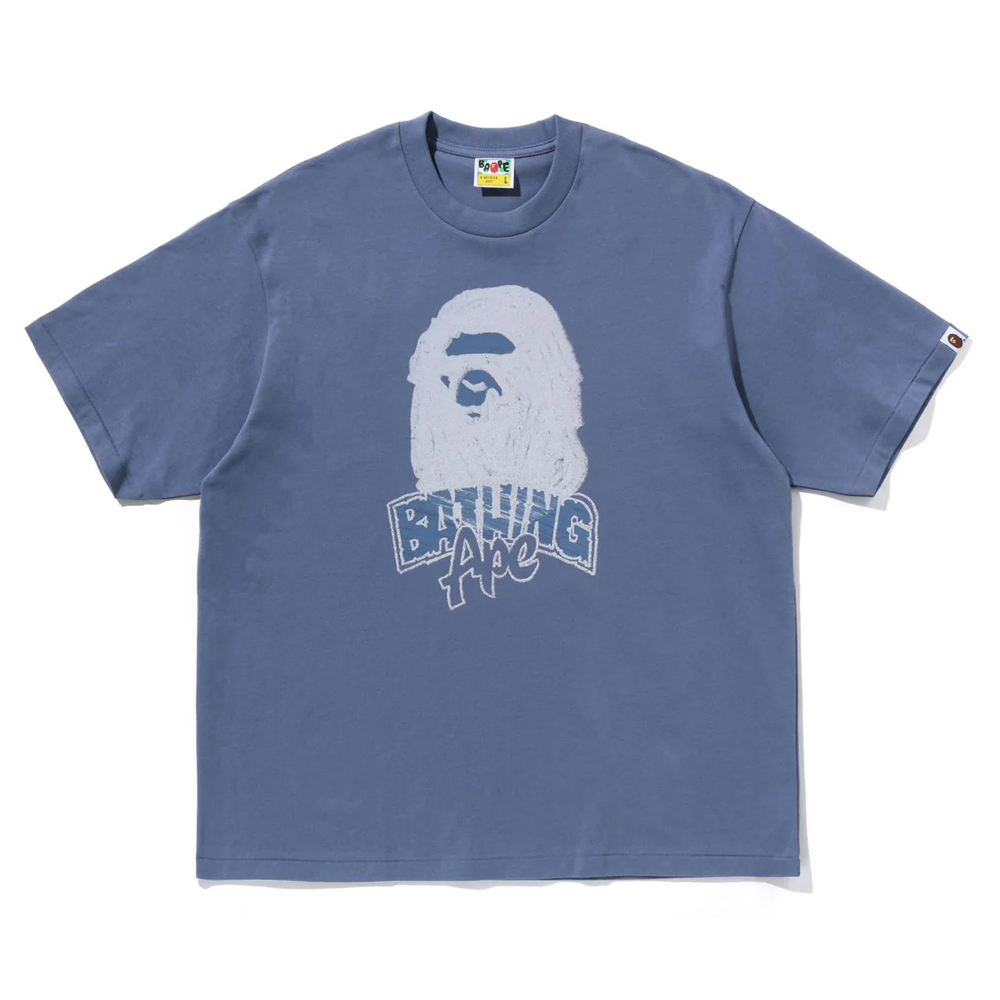베이프 반팔티 HAND DRAWN APE HEAD RELAXED FIT TEE 1L80-110-333 - 상세 이미지 2