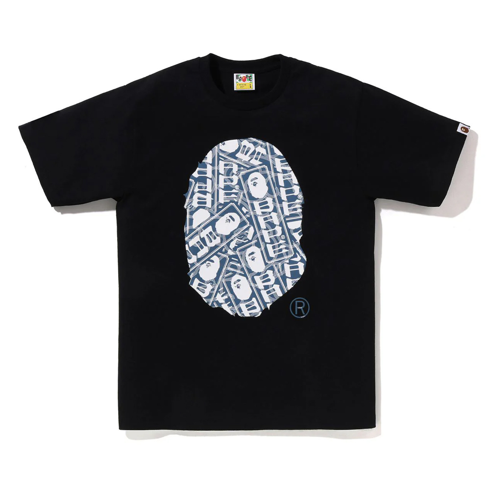 베이프 반팔티 JAPANESE CLOUD CAMO LABEL TEE 1L80-110-047 - 상품 이미지