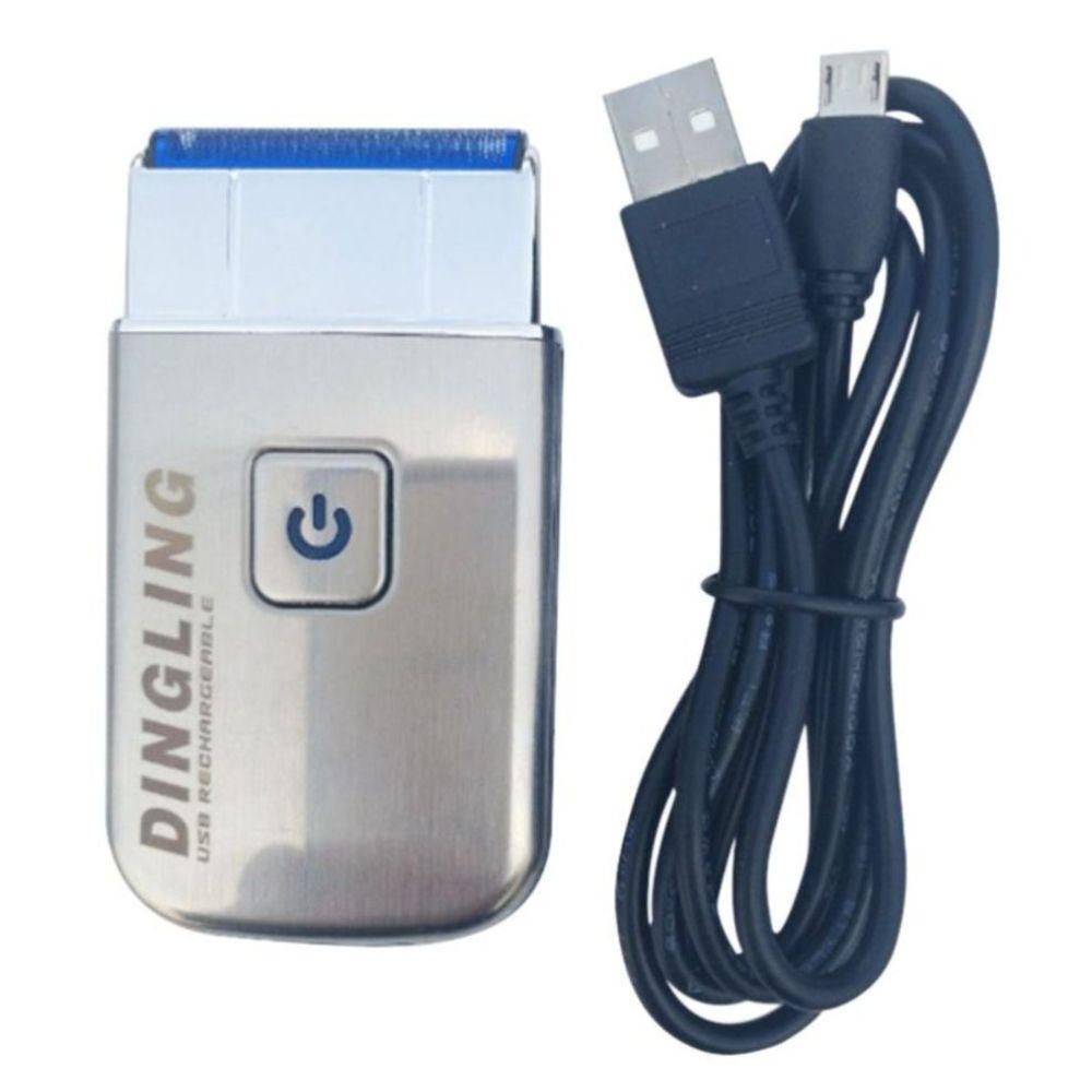 미니 면도기 USB 충전 콧수염 수염 전기 왕복 헤드 남자 - 상품 이미지