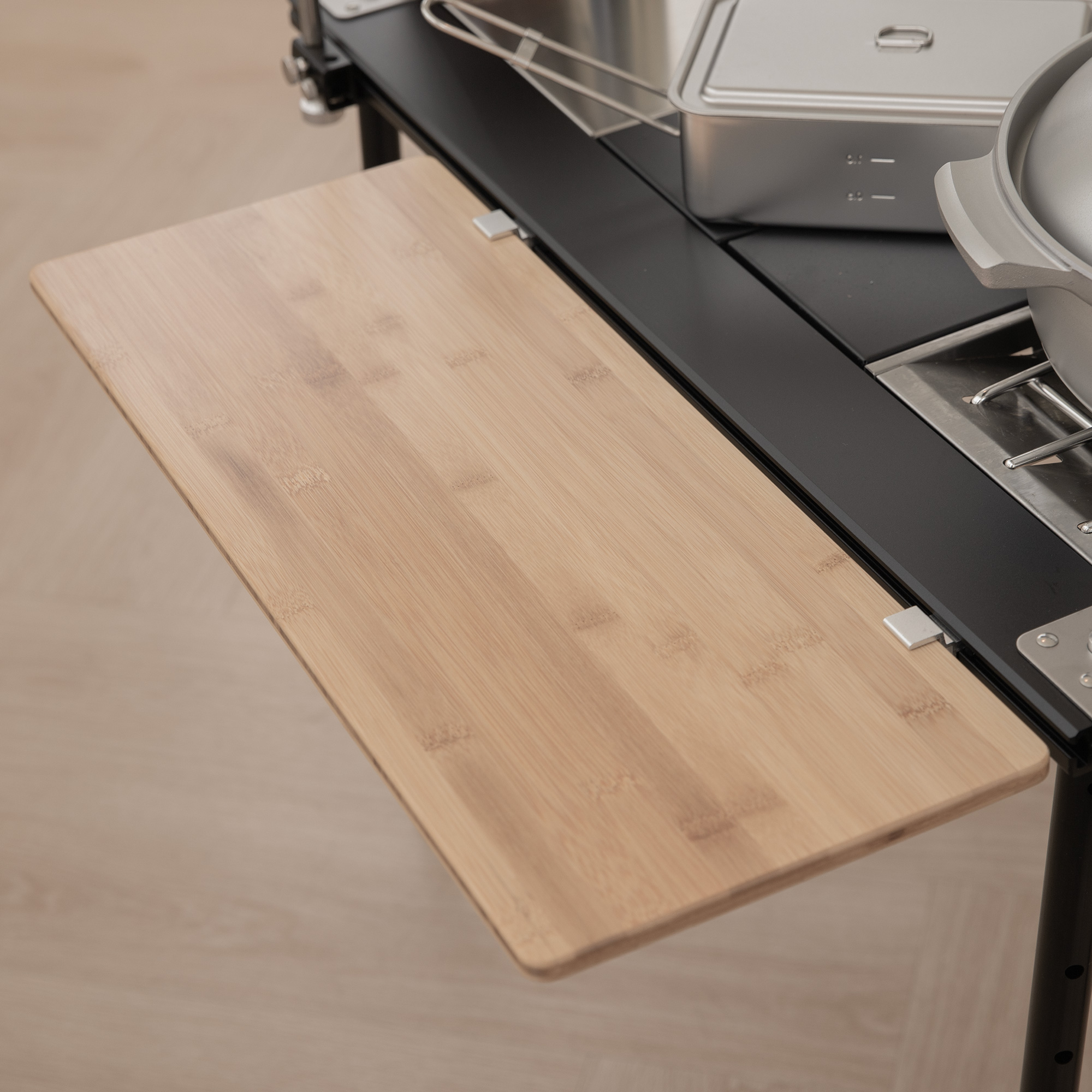 유니티23 IGT 슬라이드 유닛 스노우피크 호환 사이드 테이블 롱 600mm