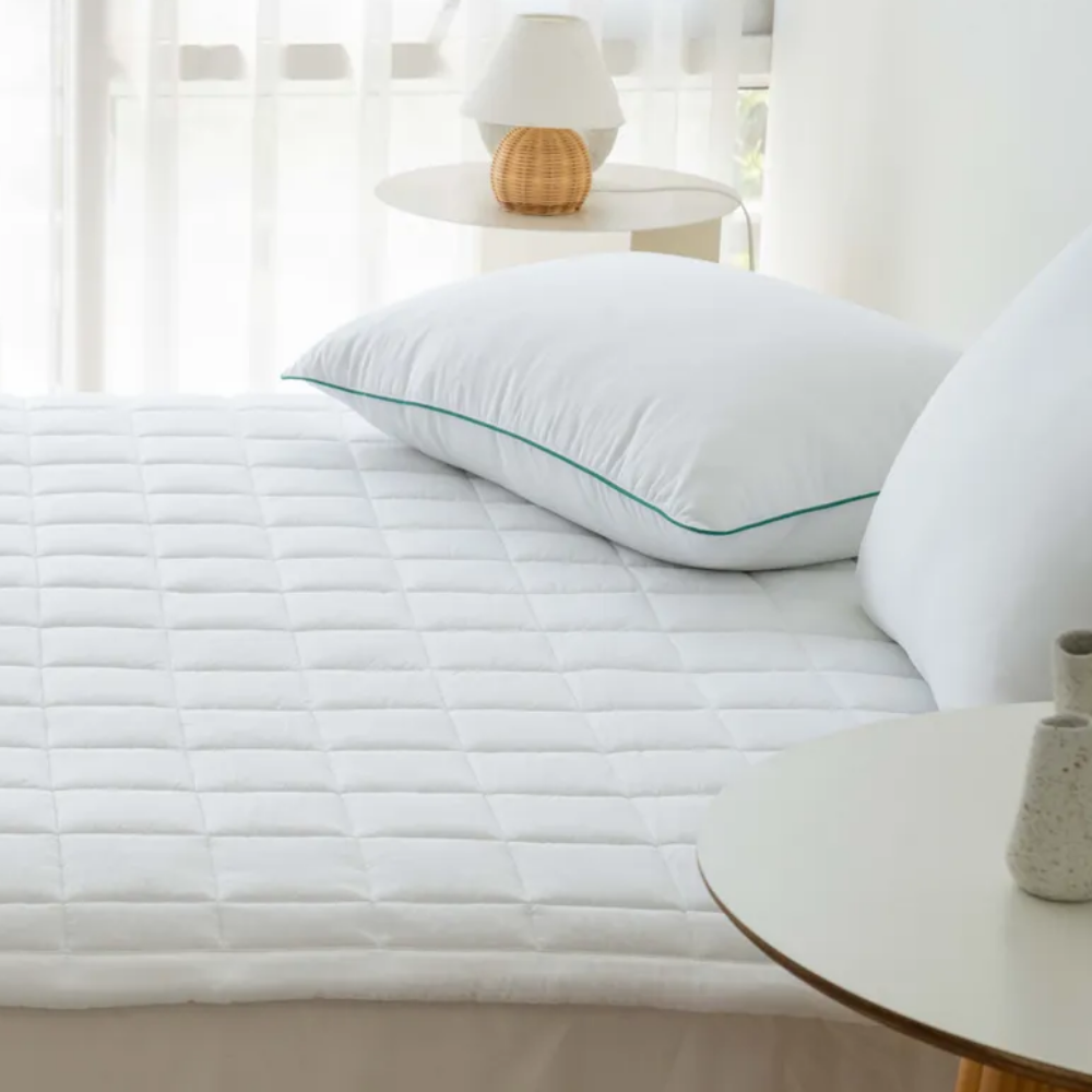 텐셀 모달패드 고정밴드 부드러운 촉감 사계절 가을 겨울 모달 이브자리 침대 패드 SS