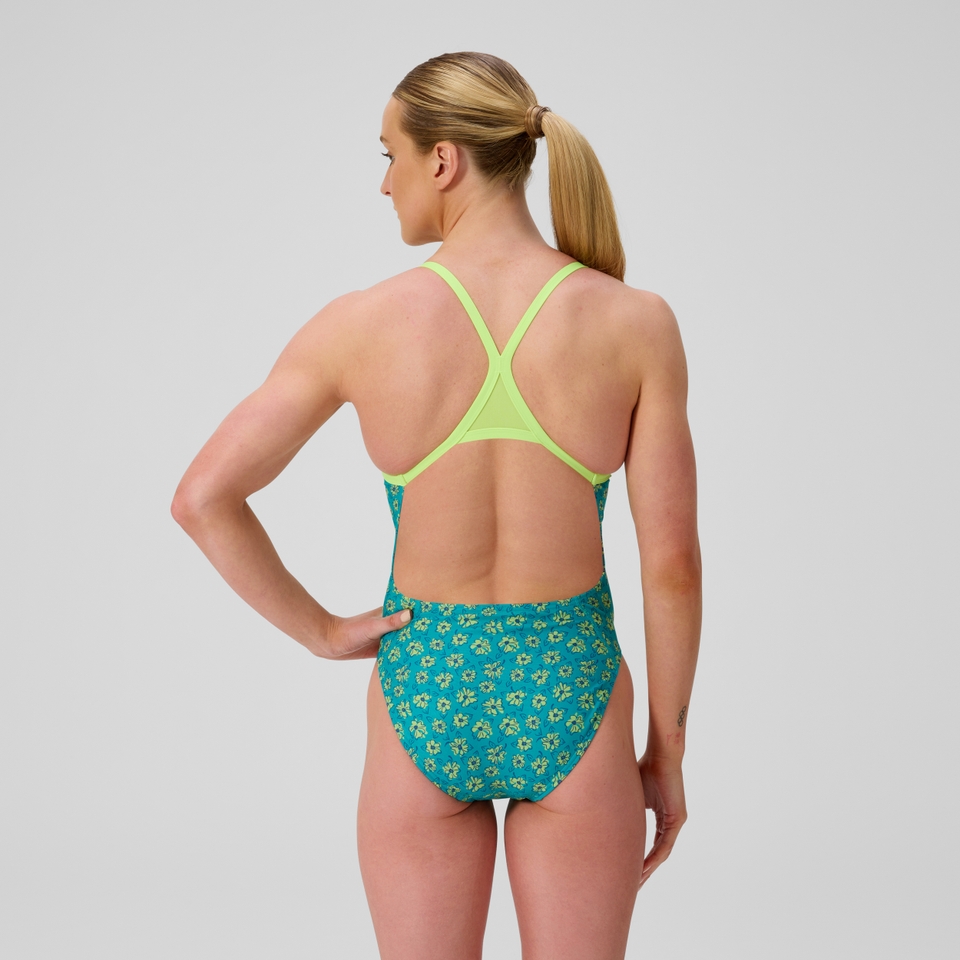스피도 Club Training Printed Turnback One Piece - 상세 이미지 3
