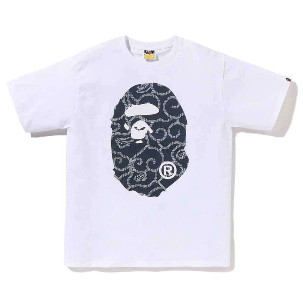 베이프 반팔티 JAPANESE CLOUD CAMO BIG APE HEAD TEE 1L80-110-045 - 상세 이미지 2