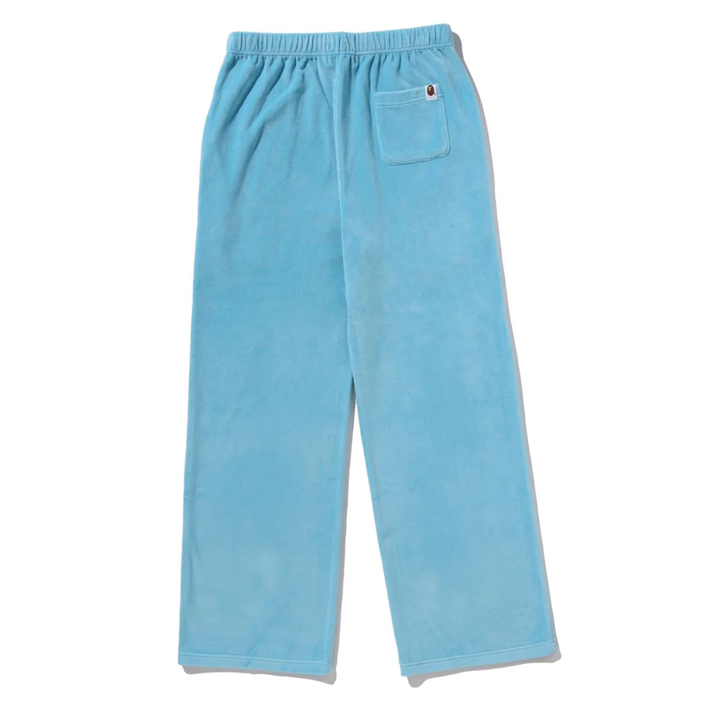 베이프 우먼즈 바지 CRYSTAL STONE APE HEAD VELOUR WIDE PANTS 1L80-252-003 - 상세 이미지 3