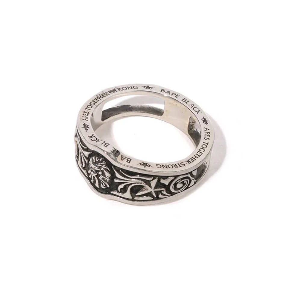 베이프 반지 MAD FACE PENDANT RING 1L70-182-307 - 상세 이미지 2