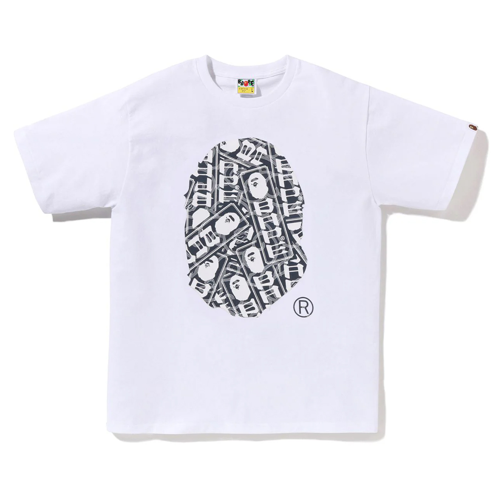 베이프 반팔티 JAPANESE CLOUD CAMO LABEL TEE 1L80-110-047 - 상세 이미지 2