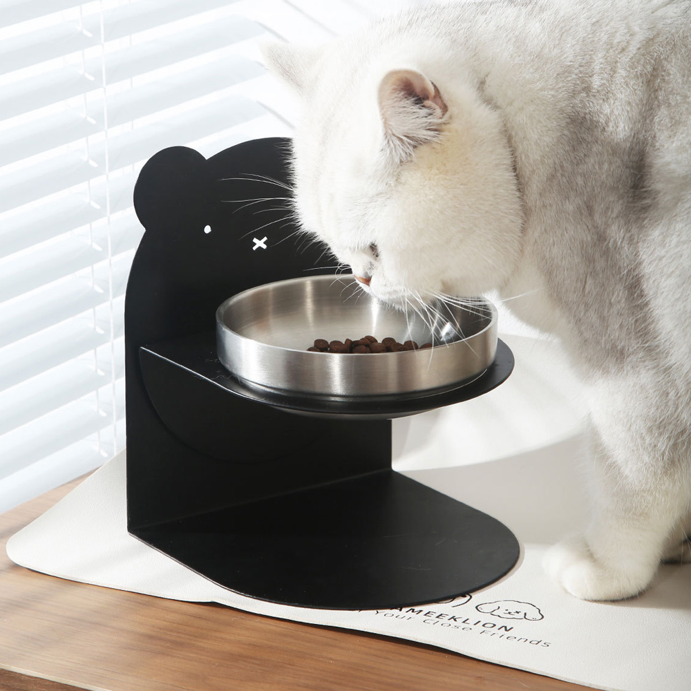 강아지 밥그릇 강아지 물그릇 고양이 식기 애견 높이 조절 식탁