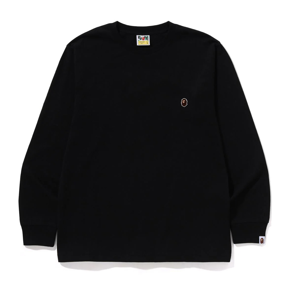 베이프 긴팔티 ONE POINT LS TEE 1L80-111-002 - 상세 이미지 5