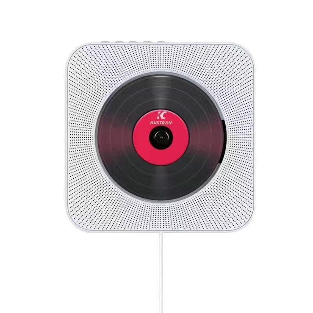 벽걸이 블루투스 CD 플레이어 DVD 리모컨 듀얼스피커 CD 플레이어+3종 세트 - 상품 이미지