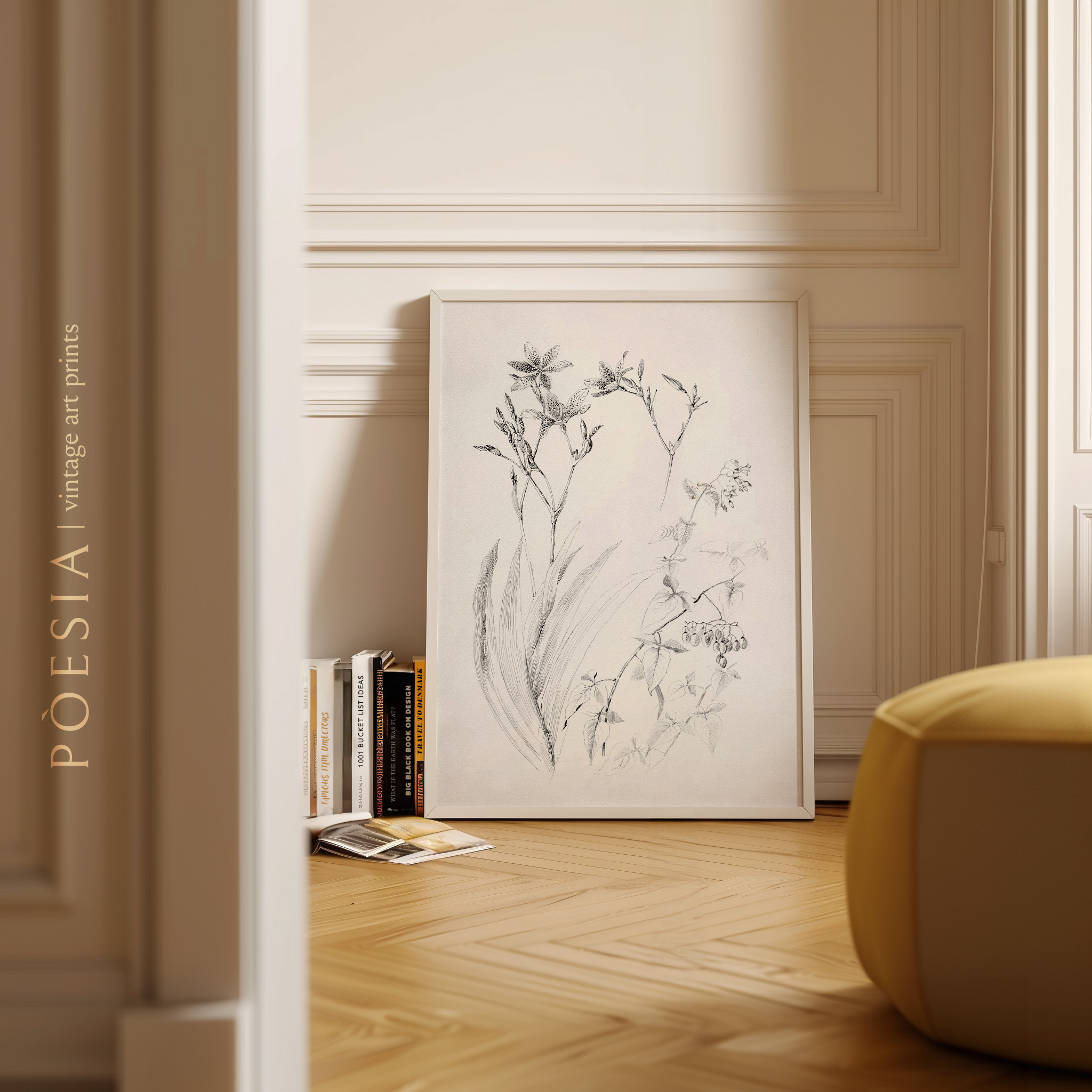 [조지 엘버트 버] Untitled (Botanical Study) 인테리어 포스터 지클리 아트 프린트 A3 이미지 8
