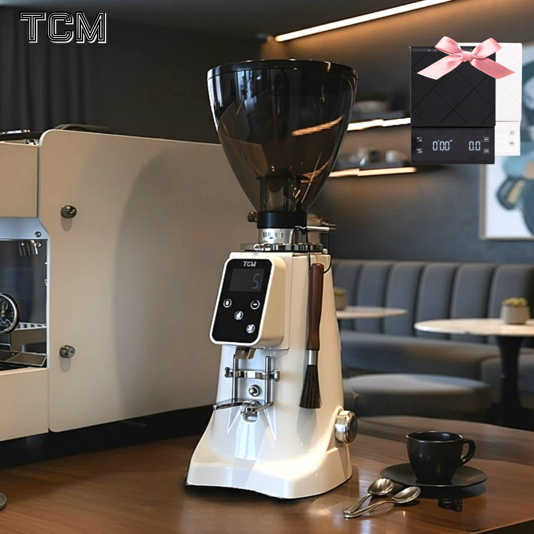 커피그라인더 전동커피그라인더 TCM 원두 에스프레소 글라인더 그라인드 전자동 카페 68MM - 상품 이미지