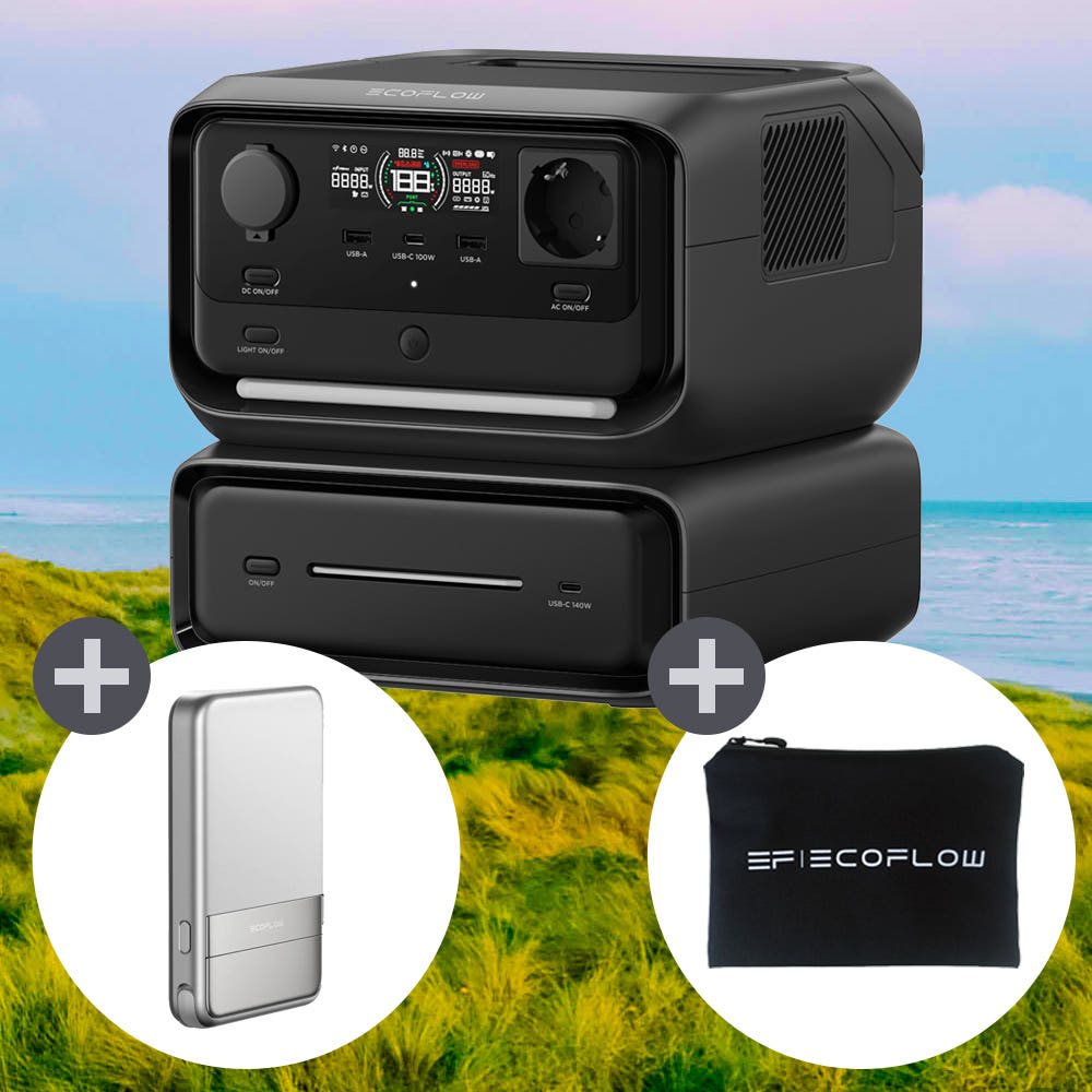 [보조배터리 증정] 에코플로우 리버 3 맥스 인산철 배터리 캠핑 차박 장박 파워뱅크