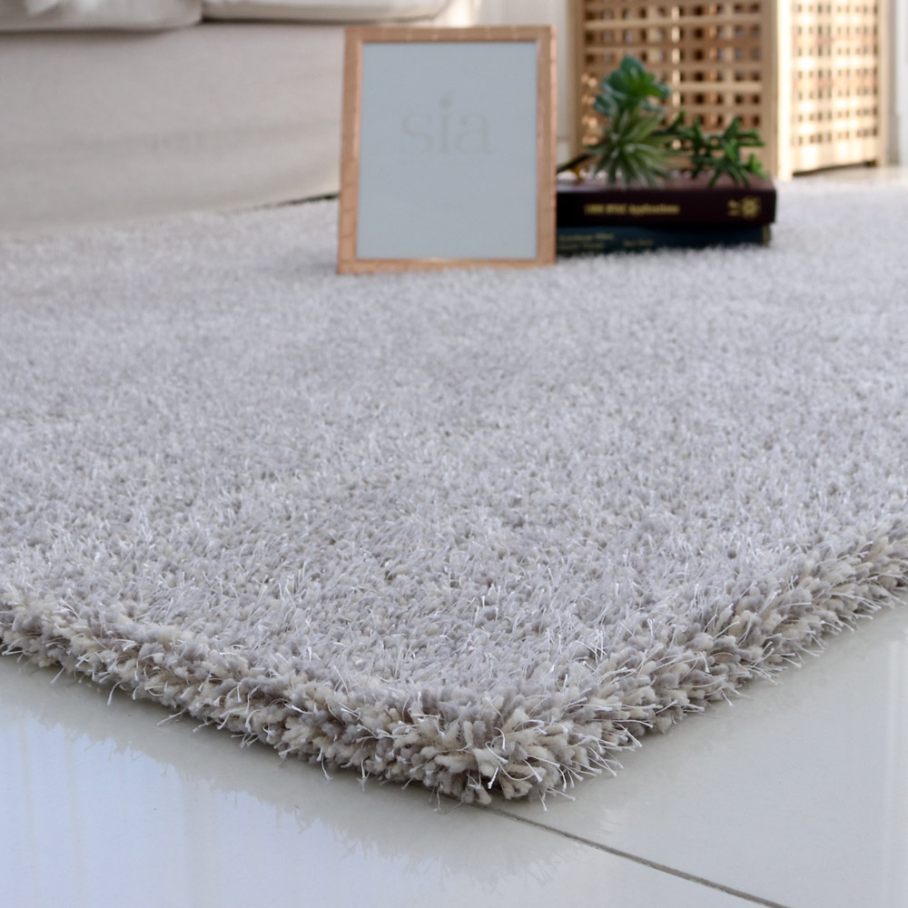 먼지없는 워셔블 장모 온감 러그 대형 거실 침실 원룸 루틴 그레이, 100x150