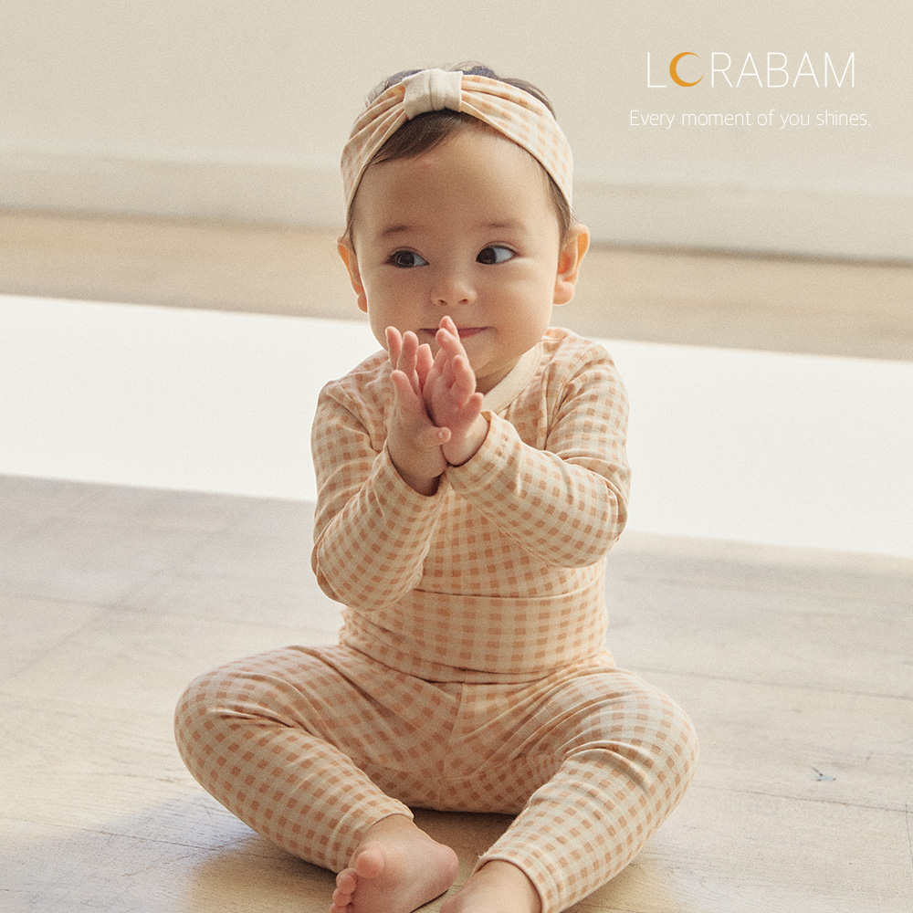 로라밤 릴리 슈트세트 신생아 아기 내복 50일 100일 돌 촬영 봄 가을 겨울