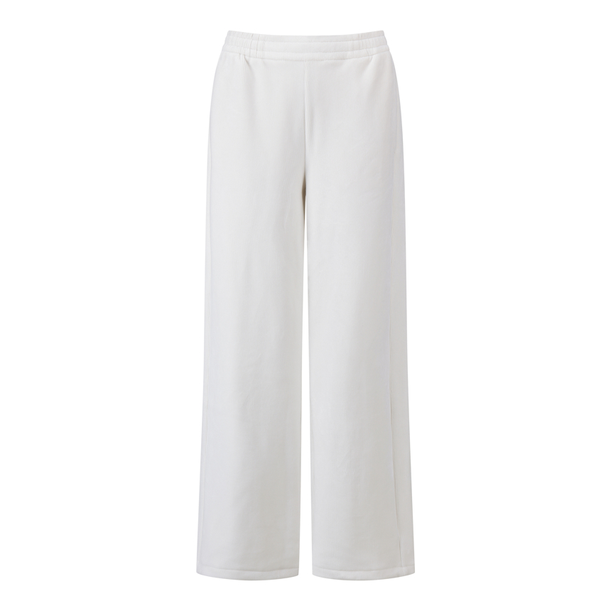 여자 코듀로이팬츠 밴딩 와이드 골덴 일자바지 - 상세 이미지 2