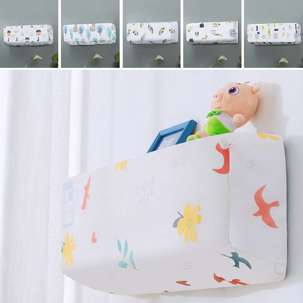 벽걸이 에어컨 커버 먼지차단 방수 보관용 - 상품 이미지