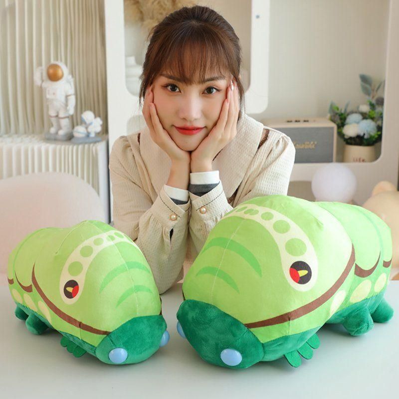 애벌레 인형 번데기 애착 선물 귀여운 곤충 특이한 - 상품 이미지