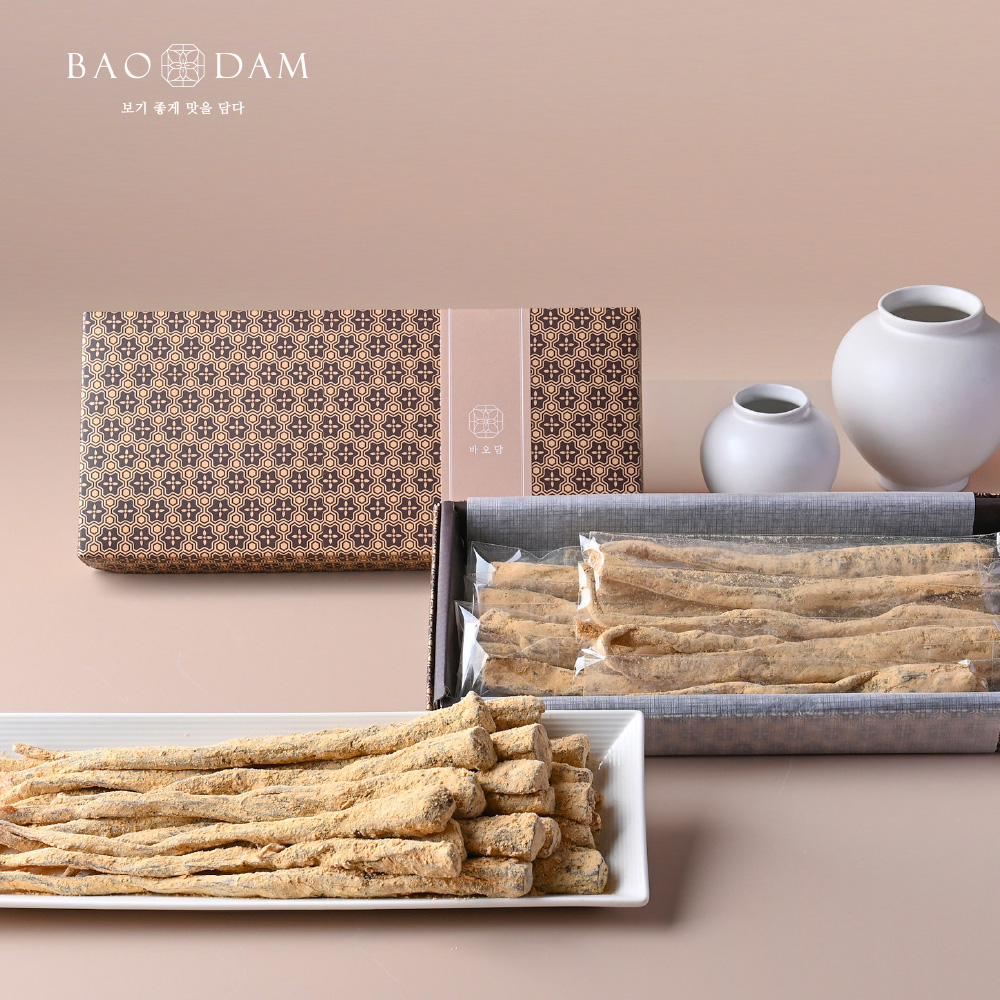 국산 수제 콩고물 도라지정과 실속형 선물세트 이바지음식