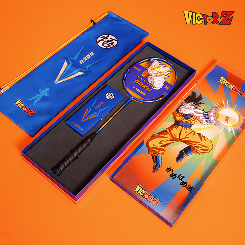 빅터 트러스터K GOKU 4U 드래곤볼Z 에디션 한정판 배드민턴 라켓 채 공격형 - 상세 이미지 2