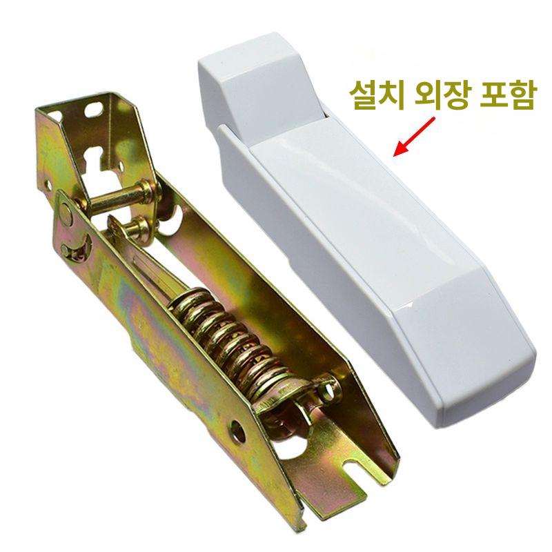 상단 경첩 부품 캐비닛 하드웨어 붙박이 피벗 교체용 힌지 브래킷 부속품 꺽쇠 나사 부속 소형 힌지 1개 - 상세 이미지 3