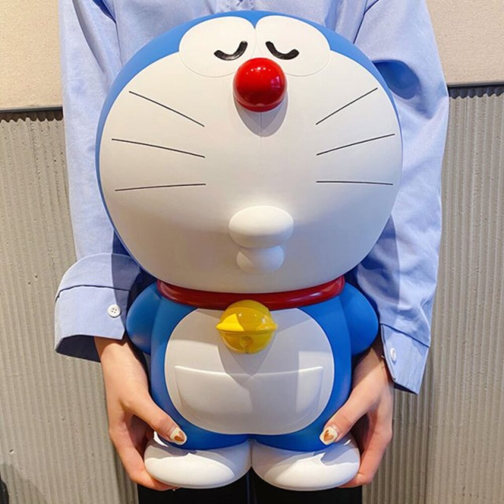 도라에몽 슈퍼 대형 저금통 인형 장난감 굿즈 인테리어 선물 - 상품 이미지